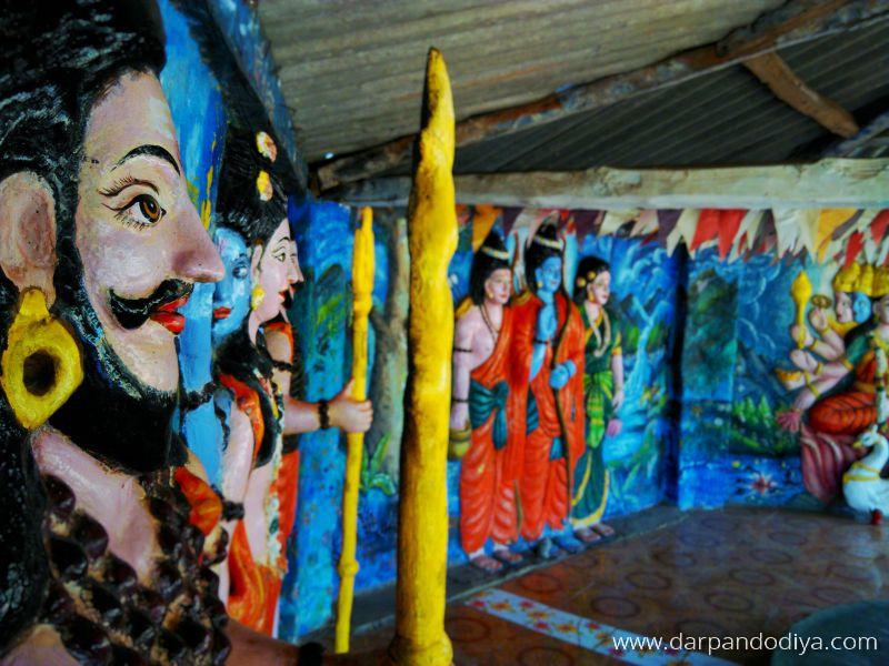 God Goddess Rishi Muni Carvings - Devinamal Campsite - Eco Tourism Center in Dang, Gujarat - 5
