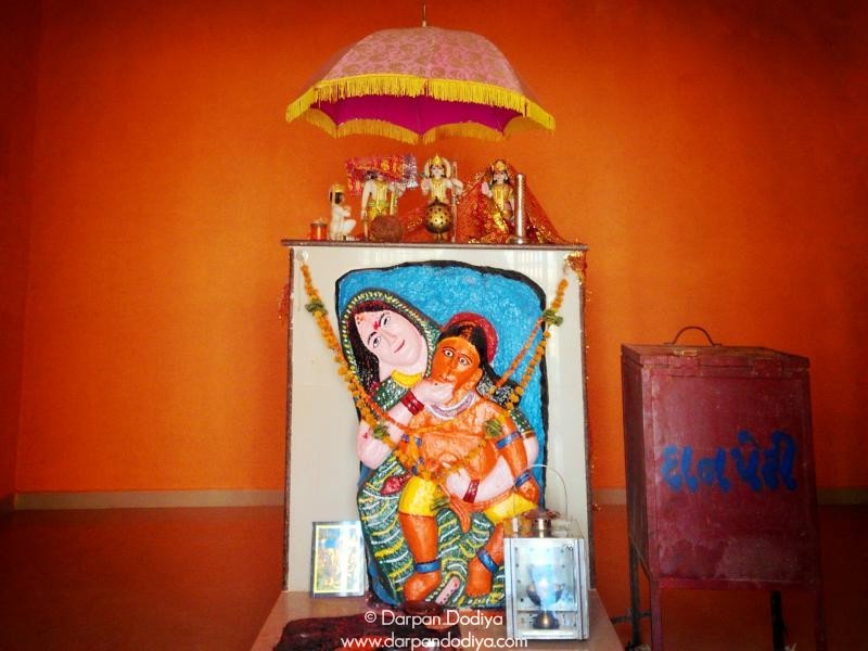 Hanuman With His Mother - Ajnani Kund Parvat Hanuman Born Ahwa Dang 5