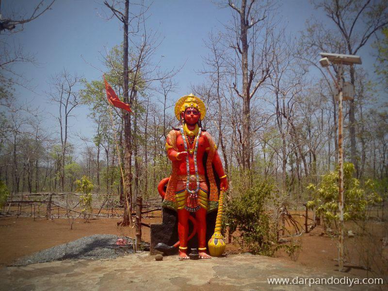 Lord Hanuman Statue - Devinamal Campsite - Eco Tourism Center in Dang, Gujarat - 8