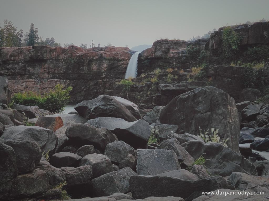 Long Exposure - Girafalls Waghai, Dangs - Most Popular Waterfall On Way To Saputara, Dangs, Gujarat