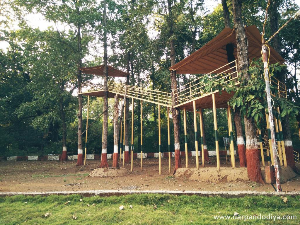 Elevated Patform - Kilad Campsite Vansda, Nature Education Eco Center Near Saputara, Gujarat