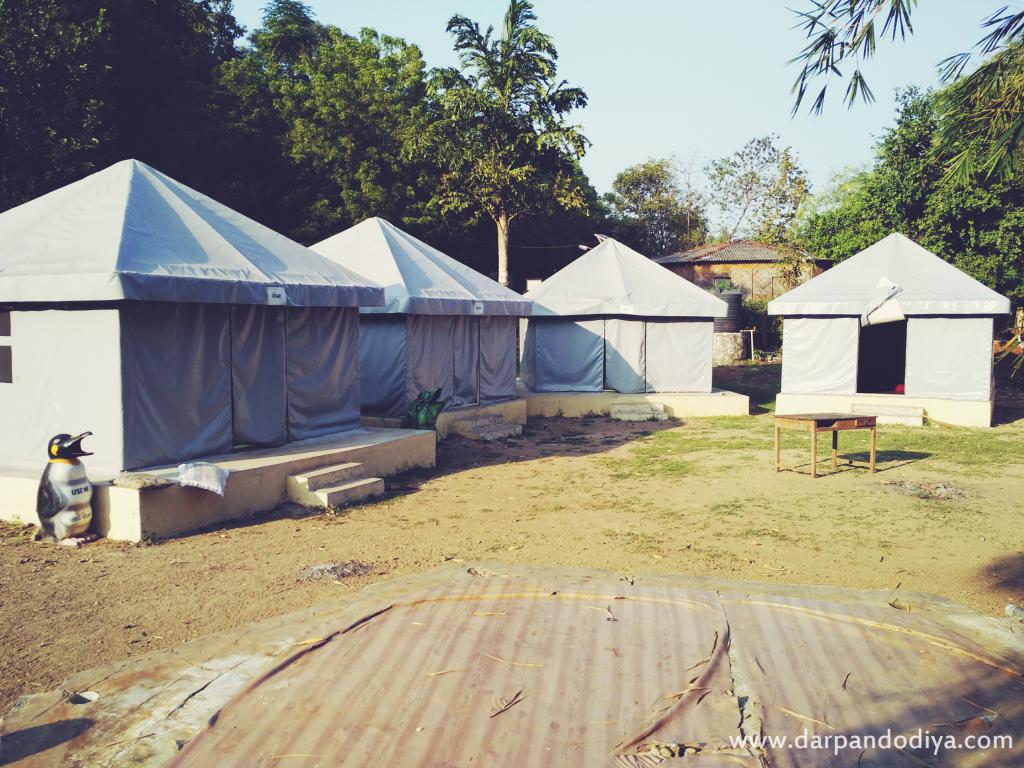 Tents - Kilad Campsite Vansda, Nature Education Eco Center Near Saputara, Gujarat