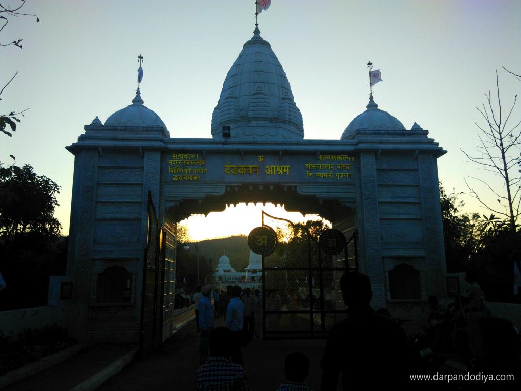 Temple Entrance Dandakvan Ashram Vansda - Maharshi Sadafaldeo Ashram, Gujarat