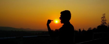 Sunrise & Sunset Store - Masking Sun With Lens - 15