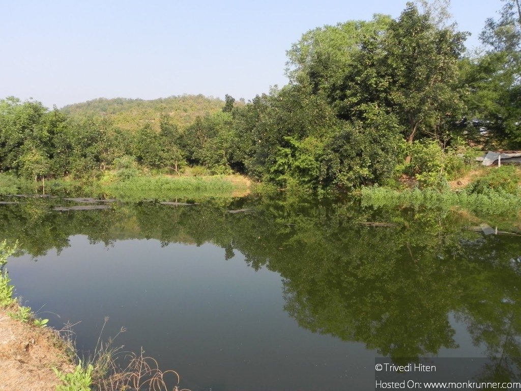 Lake at Targol Eco Campsite Center In Jambughoda Gujarat 9