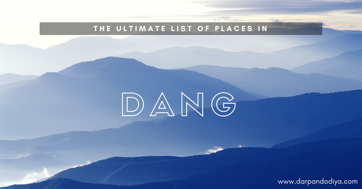 List of Tourism Spots in Dang District : My Journey Of Dang Forests