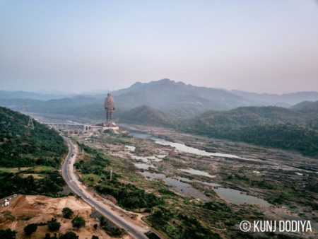 3C Statue of Unity Drone Photo