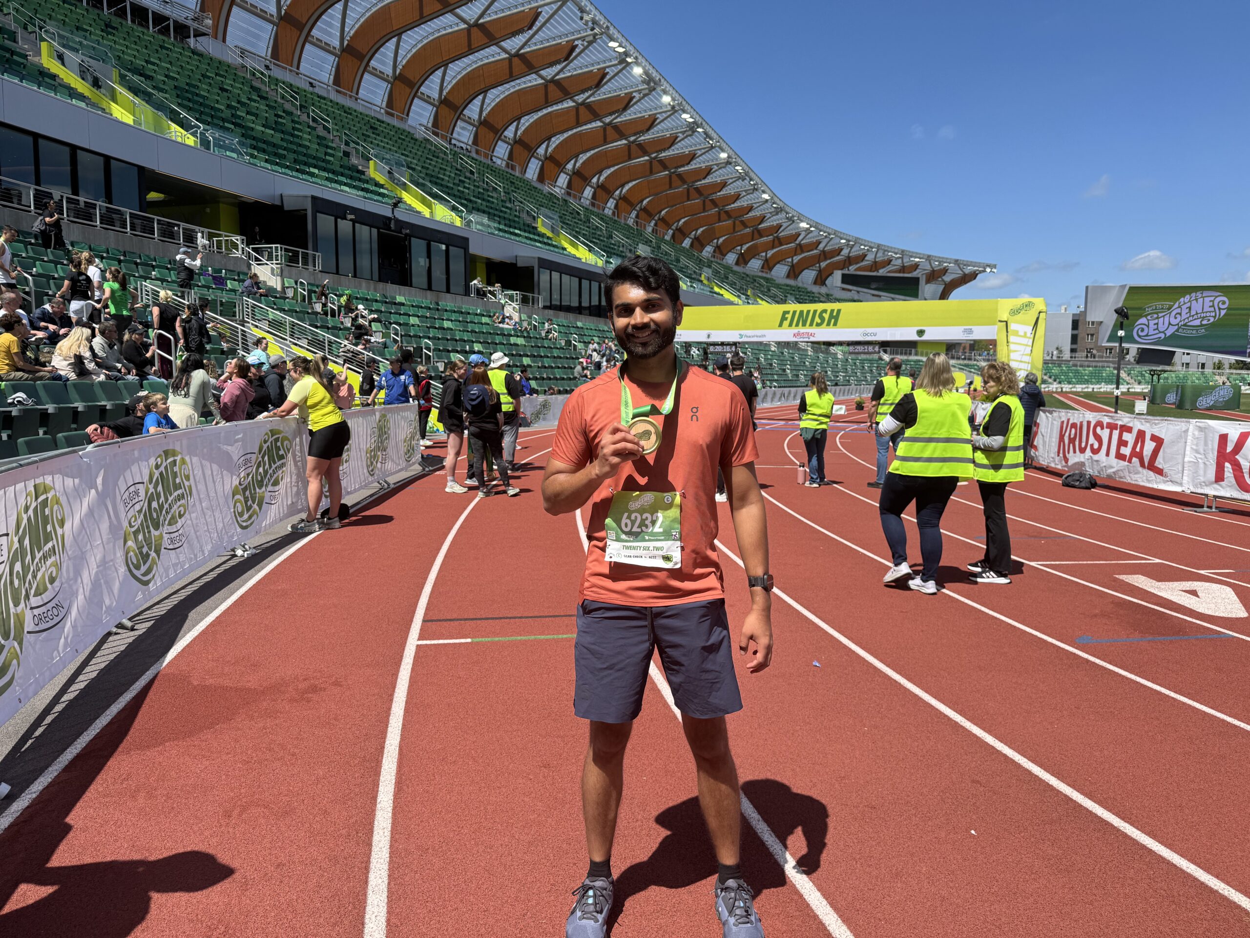 Unexpected 26.2 miles – The Eugene Marathon 2025 Experience